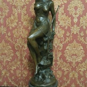 Бронзовая скульптура Богиня Диана