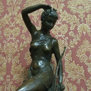 Бронзовая скульптура Богиня Диана