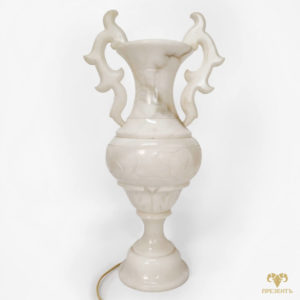 Светильник из мрамора. Ночник